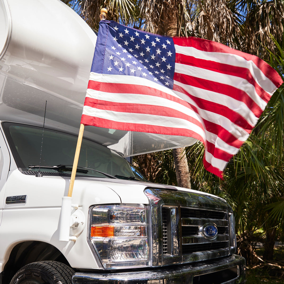 image--white | Aluminum Rod Holder lifestyle photo white variant